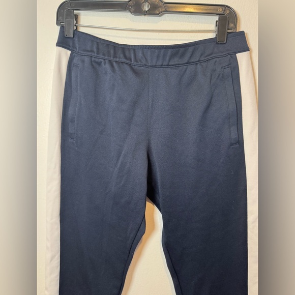 Tory Sport Track Pants Tori Blue Side Stripe Sz M Medium EUC - Picture 5 of 7